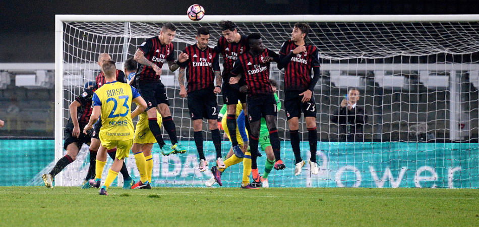 chievo-milan video gol highlights