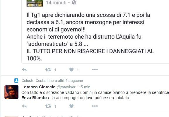 enza blundo terremoto