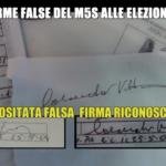 firme false m5s