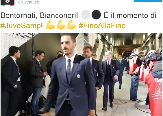 juventus-sampdoria diretta