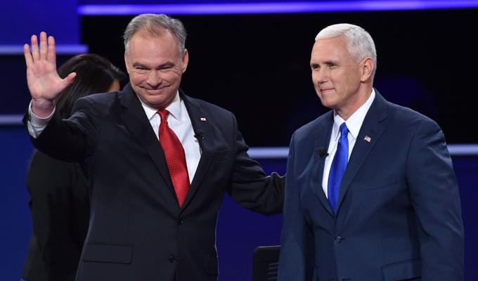 Mike Pence Tim Kaine dibattito TV