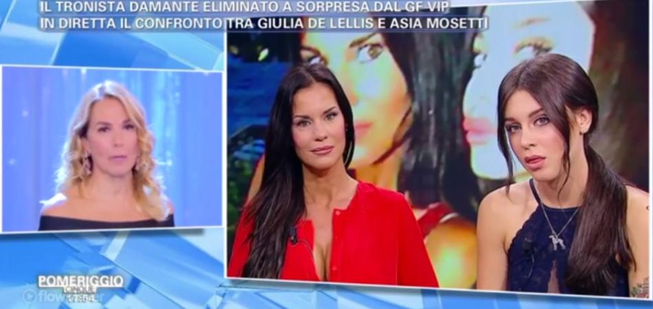 Barbara D'Urso Antonella Mosetti