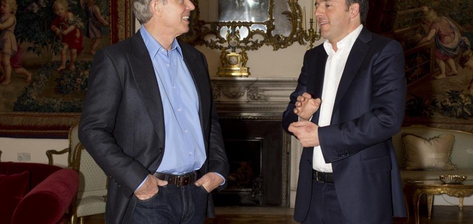 Matteo Renzi Tony Blair referendum