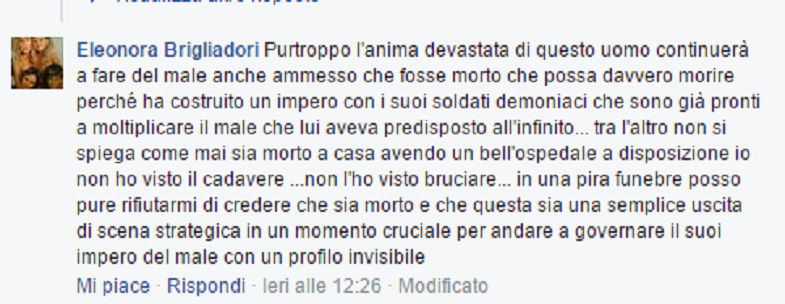 eleonora brigliadori umberto veronesi