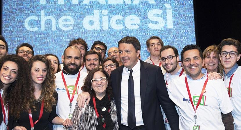 Matteo Renzi vittoria Sì