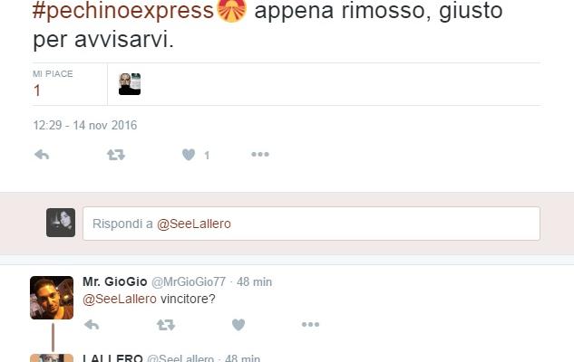 pechino express spoiler vincitori