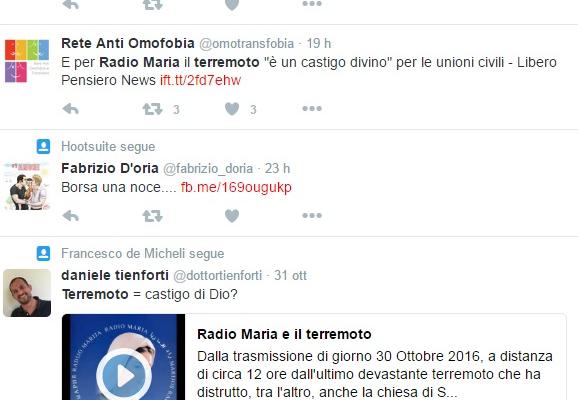 radio maria terremoto