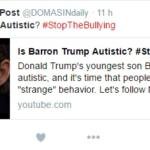 barron trump autismo