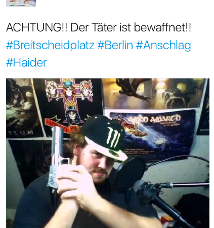 attentato berlino bufale