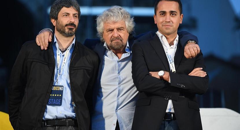 Beppe Grillo Luigi Di Maio sondaggi