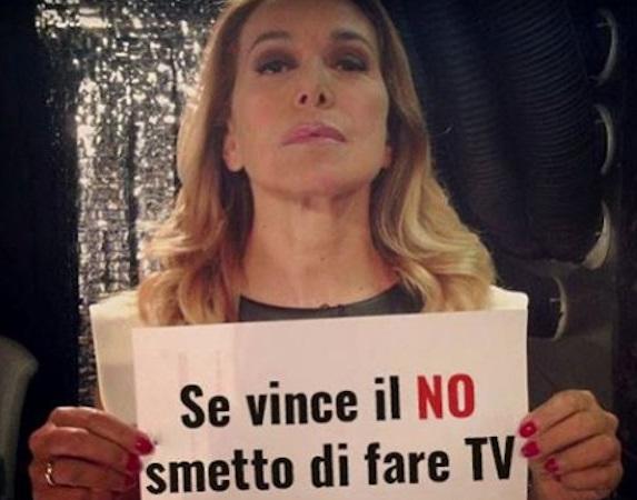 barbara d'urso bufala