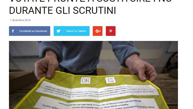 schede già votate