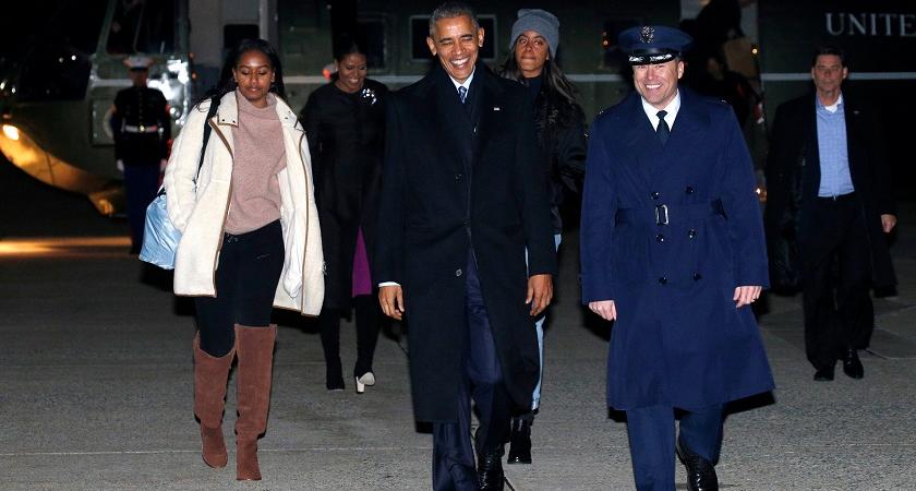 Malia Sasha Obama sorelle Bush