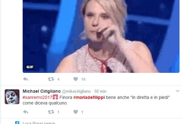 maria de filippi sanremo