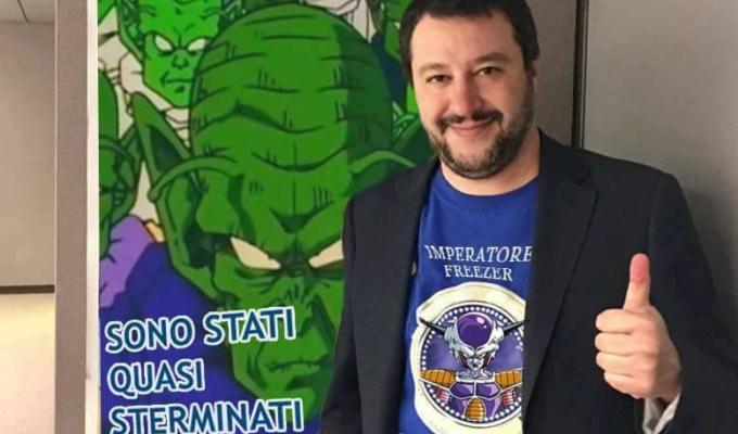 matteo salvini selfie