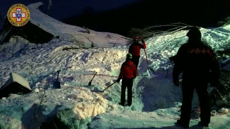 Valanga Hotel Rigopiano morti