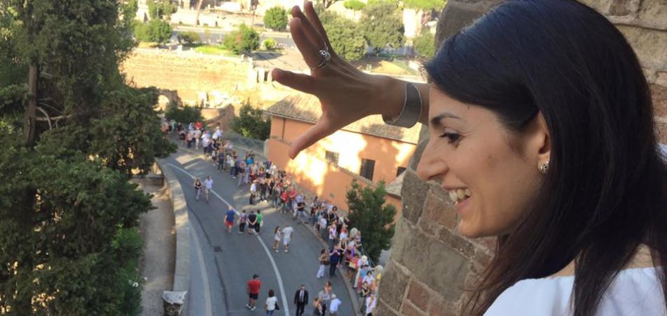 virginia raggi stadio roma