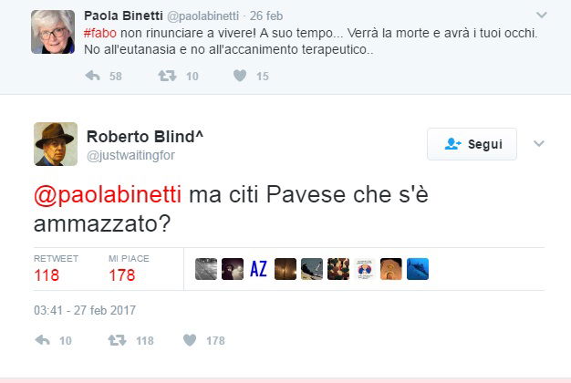 paola binetti cesare pavese