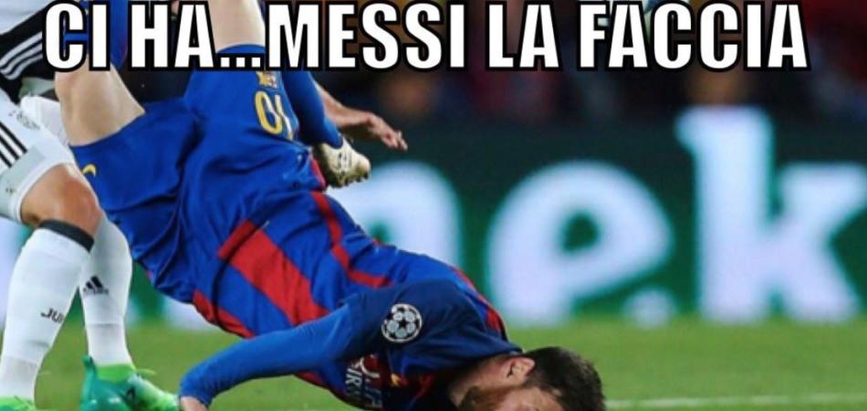 Barcellona Juventus è Meme Messi Mania 4264