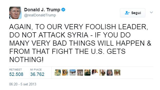 tweet trump obama