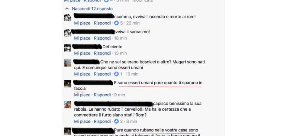 commenti razzisti