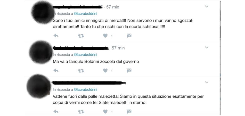Tweet Boldrini