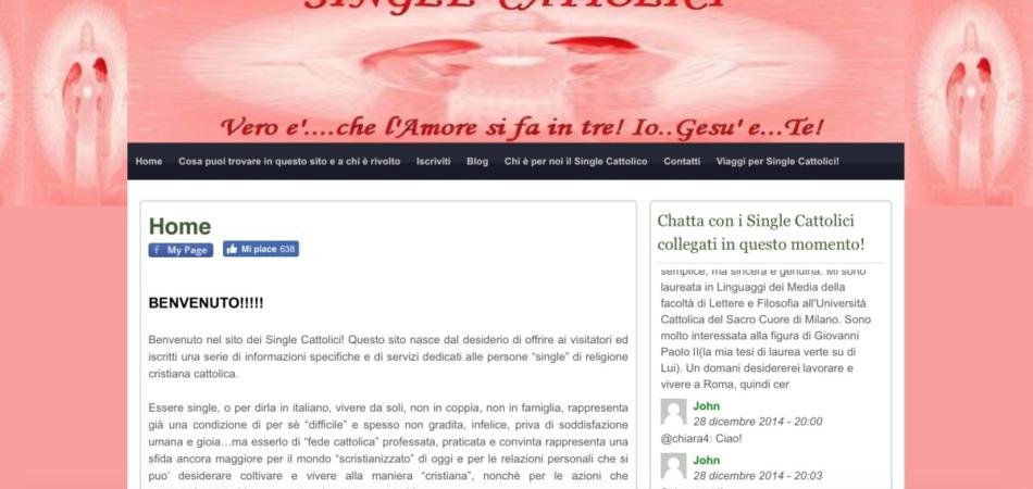 Incontri cattolici online Italia