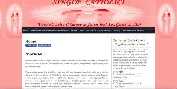 Viaggio nelle chat d’incontri per cattolici
