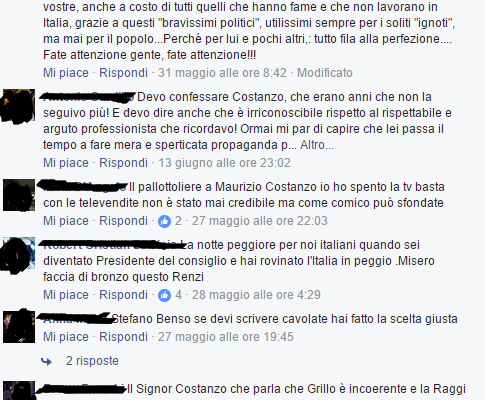 insulti M5S