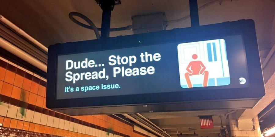 Manspreading