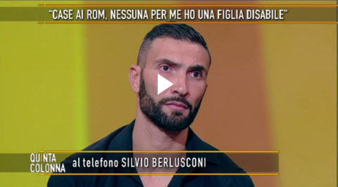 Quinta Colonna Silvio Berlusconi
