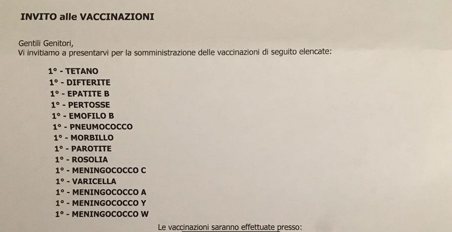 L'Emilia Romagna E I 14 Vaccini Prima Del Decreto Lorenzin