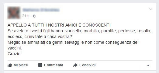 I genitori no vax e quei ‘varicella party’ per contagiare bambini