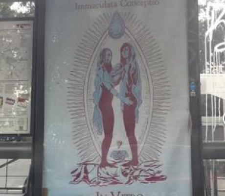 manifesti blasfemi