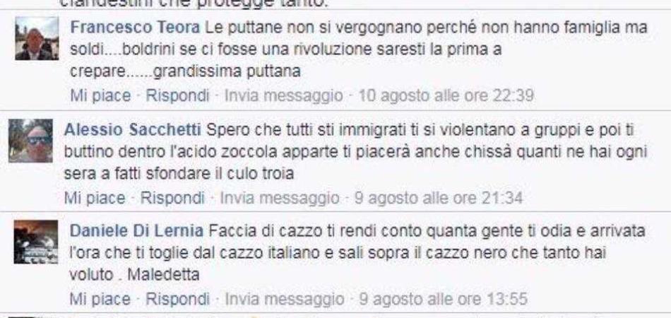 Laura Boldrini denuncia