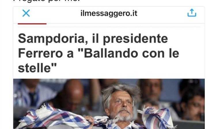 Massimo Ferrero Ballando con le stelle