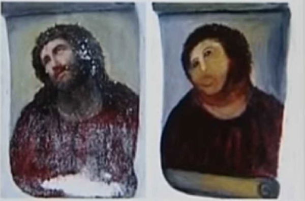 Opere d’arte danneggiate: errori di restauro, sbadataggine, incidenti e imprudenze