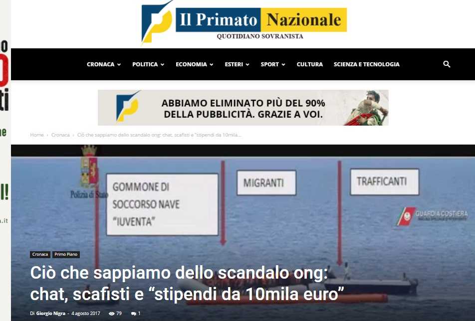 La bufala dei super stipendi da 10 mila euro al mese nelle Ong che salvano i migranti article-post