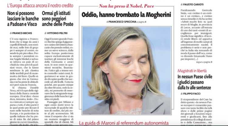 Mogherini trombata