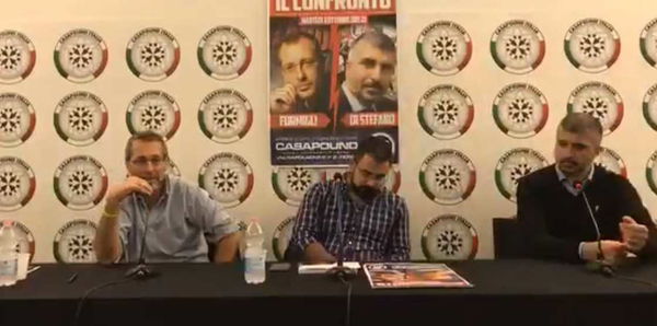 Corrado Formigli elogia CasaPound: «Un movimento vitale e pulito»