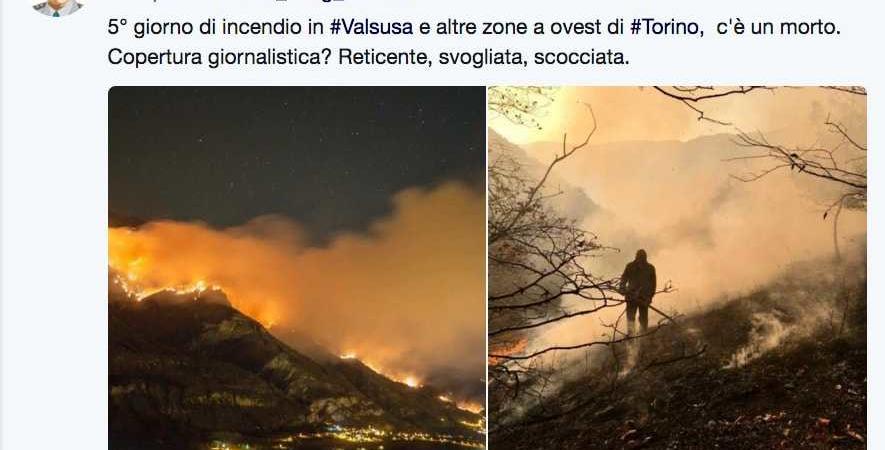 incendi in Valsusa