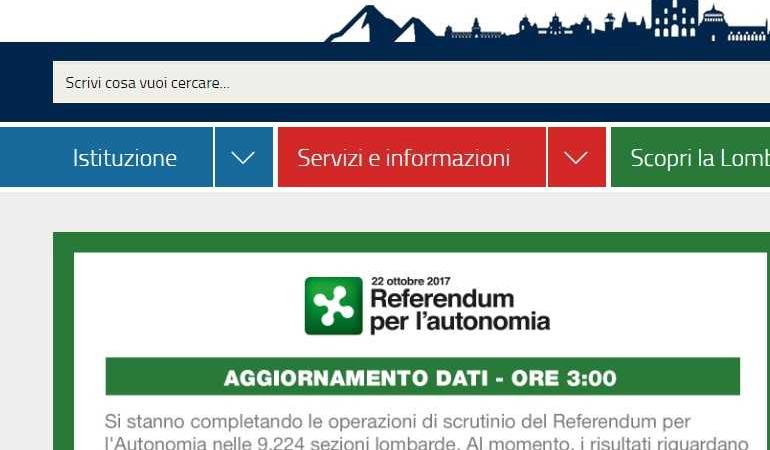 Referendum Lombardia