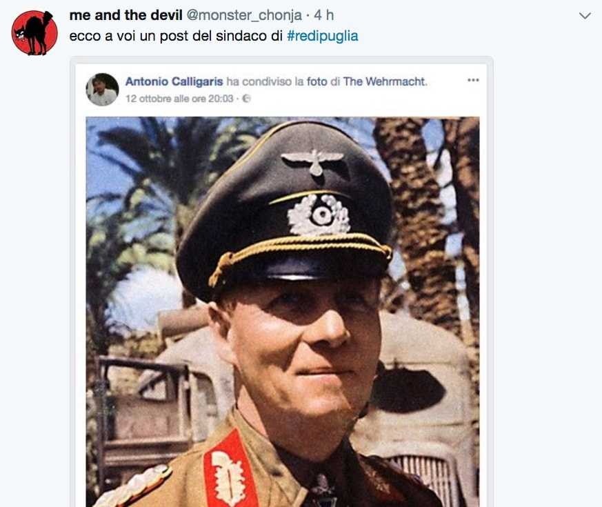 Il sindaco leghista di Redipuglia che apprezza il generale nazista Rommel article-post