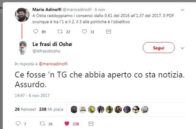 mario adinolfi ostia