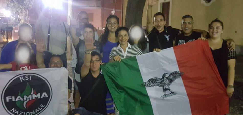 Blitz Fascisti chiesa