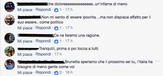 Commenti morte Matteoli