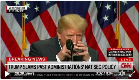 Donald Trump ghiaccio