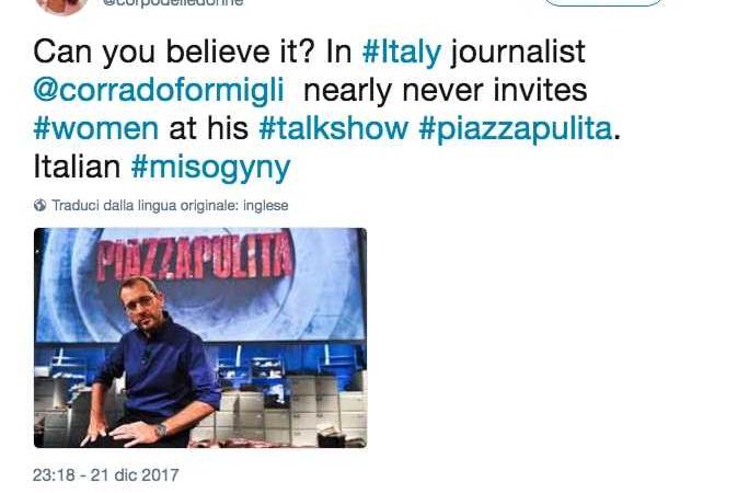 Lorella Zanardo e Formigli