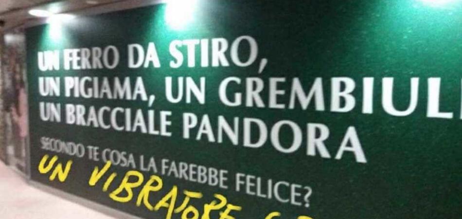meme pubblicità Pandora