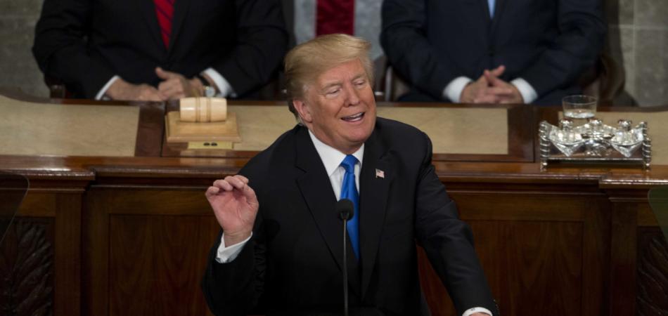Donald Trump stato dell'Unione